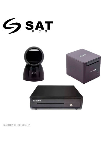 COMBO EMPRENDEDOR IMPRESORA TERMICA SAT-Q23T-UE...