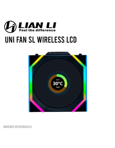 COOLER CASE LIAN LI UNI FAN SL WIRELESS BLACK...