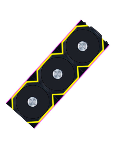 COOLER CASE LIAN LI UNI FAN SL WIRELESS BLACK 120MM ARGB PACK 3 EN 1 ( 12SL1W3B )