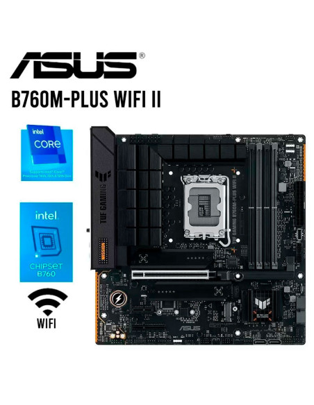 MAINBOARD ASUS TUF GAMING B760M-PLUS WIFI II ( 90MB1HE0-M0EAY0 ) LGA 1700