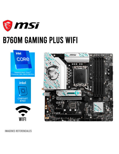 MAINBOARD MSI B760M GAMING PLUS WIFI DDR5 LGA 1700