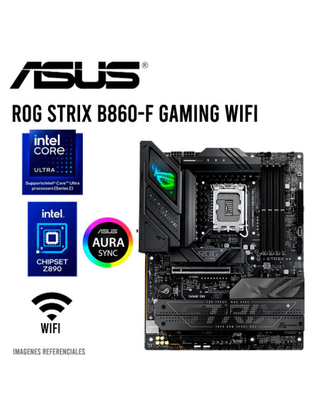 MAINBOARD ASUS ROG STRIX B860-F GAMING WIFI DDR5 LGA 1851|ATX