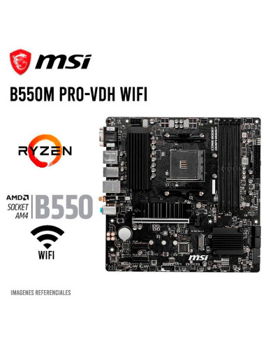 MAINBOARD MSI B550M PRO-VDH WIFI ( 911-7C95-048...