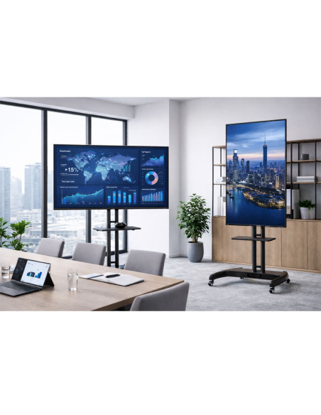 RACK PARA TV KOREANO 32"A 70" (SP90-6040)PEDESTAL|GIRO 90