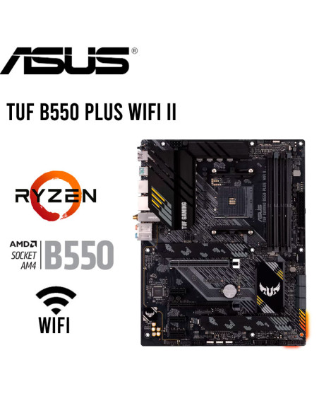 MAINBOARD ASUS TUF GAMING B550 PLUS WIFI II AM4 (90MB19U0-M0EAY0)