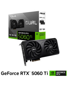 TARJETA DE VIDEO ASUS RTX 5060TI 16GB DUAL EVO OC GDDR7...