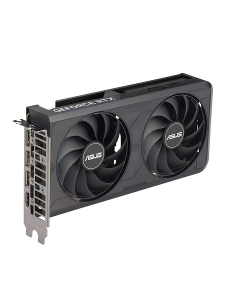 TARJETA DE VIDEO ASUS RTX 5060TI 16GB DUAL EVO OC GDDR7 (90YV0NQ0-M0AA00) 128 BIT | NEGRO