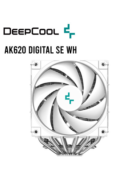 COOLER PARA PROCESADOR DEEPCOOL AK620 DIGITAL SE WH