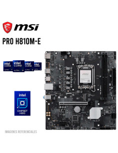MAINBOARD MSI PRO H810M-E (911-7E72-002) DDR5 LGA 1851
