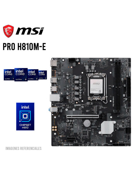 MAINBOARD MSI PRO H810M-E (911-7E72-002) DDR5 LGA 1851
