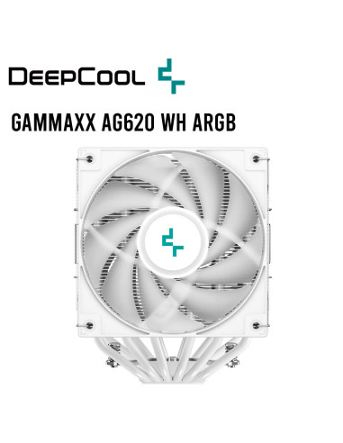 COOLER PARA PROCESADOR DEEPCOOL AG620 WH ARGB