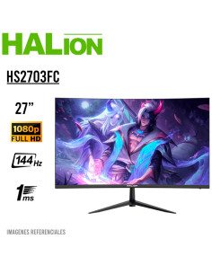 MONITOR GAMER CURVO HALION (HS2703FC) 27 FHD 144HZ VA