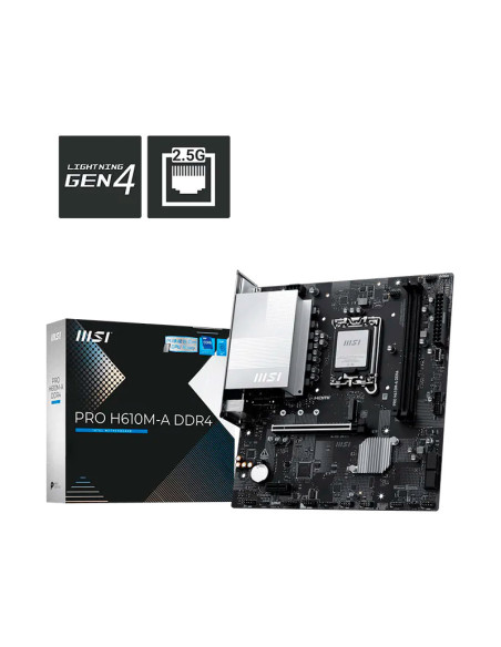MAINBOARD MSI PRO H610M-A DDR4 (911-7E31-002) LGA 1700