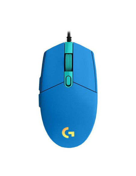MOUSE GAMER LOGITECH G203 BLUE LIGHTSYNC ( 910-005795 ) 8000 DPI | LED-RGB
