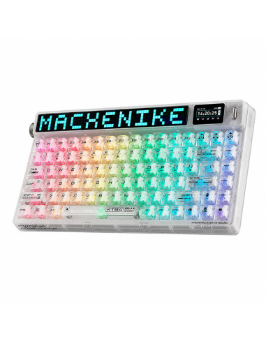 TECLADO GAMER MACHENIKE KT84 (KT84-B84W) SWITCH...