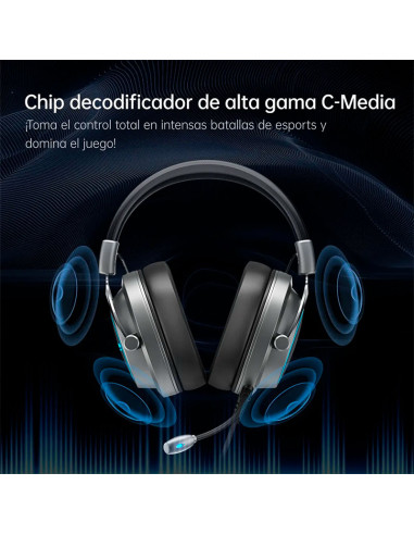 AUDIFONO GAMER MACHENIKE GX11 PRO (GX11PRO) USB...