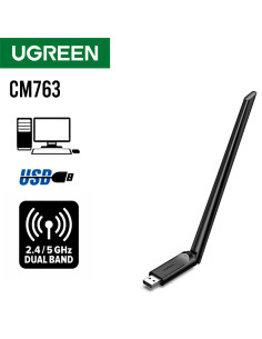 ADAPTADOR WIFI UGREEN  CM763 AX900 USB (35265)