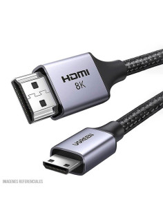 CABLE UGREEN HD163 MINI HDMI A HDMI 8K (15515) 2M 2