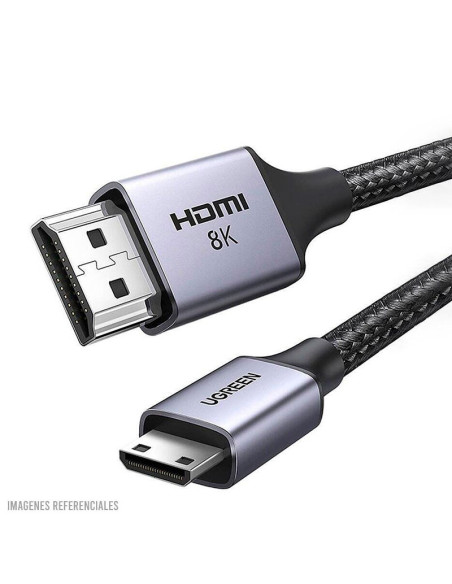 CABLE UGREEN HD163 MINI HDMI A HDMI 8K (15515) 2M