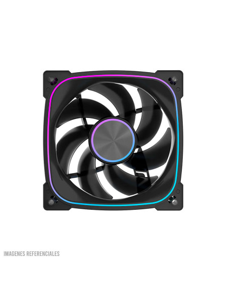 CASE GAMER THUNDEROBOT BLACKWARRIOR ( GQX25ABS ) | VIDRIO TEMPLADO MAGNETICO| PANTALLA LCD + 4 COOLER