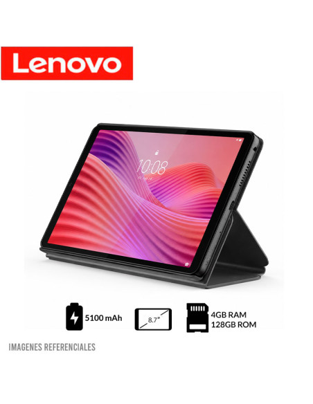 TABLET LENOVO TAB ONE + FOLIO CASE (ZAF10142PE) MEDIATEK HELIO G85 4GB 128GB 8.7" HD ANDROID 14