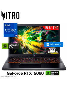 LAPTOP GAMER ACER NITROV ANV15-52-98KV I9-13900H 16GB 1TB...