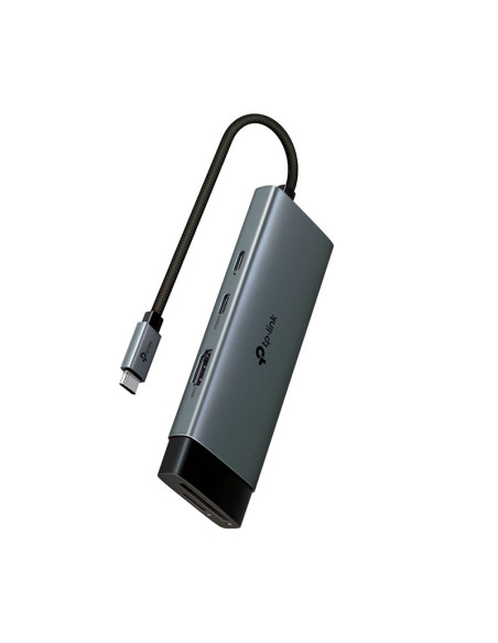 HUB USB-C TP-LINK 7 EN 1 (UH7020C) 1 USB-C - 1 USB-C PD - 2 USB 3.0 - 1 HDMI - 1 SD CARD - 1 TF CARD