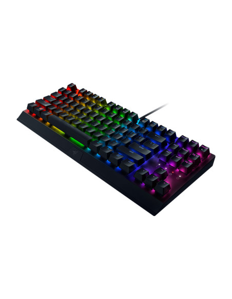 TECLADO GAMER RAZER BLACKWIDOW V3 TENKEYLESS GREEN SWITCH RZ03-03491200-R311 - BAD BOX
