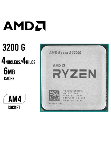 COMPUTADORA STUDENT RYZEN 3-3200G OEM 16GB...