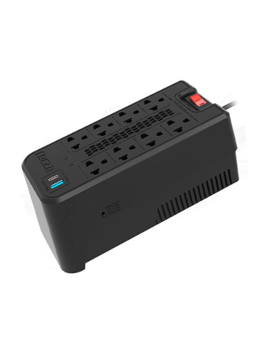 ESTABILIZADOR FORZA 8 TOMAS ( FVR-1222USB )...