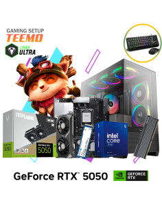 SETUP GAMER TEEMO ULTRA 5-225F 16GB 1TB SSD GEFORCE RTX...