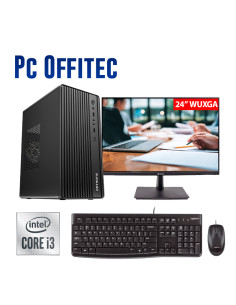 COMPUTADORA OFFITEC I3-10105F 16GB 512GB SSD GT610 + 24...