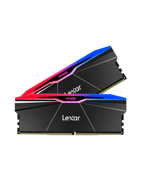 MEMORIA RAM LEXAR ARES 32GB (16X2) DDR5 6000MHZ (LD5U16G60C30BR-RGD) | RGB | XMP/EXPO | CL30