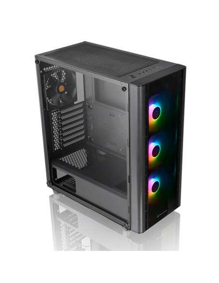 CASE GAMER THERMALTAKE V250 TG ARGB (CA-1Q5-00M1WN-00) S/FUENTE|3FAN ARGB