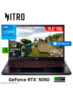 LAPTOP GAMER ACER V 15 NITRO ANV15-52-57BB I5-13420H 16GB...
