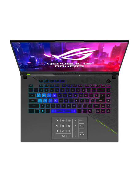 LAPTOP GAMER ASUS ROG STRIX G16 G614PM-RV127W RYZEN 9-8940HX 16GB 1TB SSD GEFORCE RTX 5060 8GB 16 FHD+ 165HZ WINDOWS 11