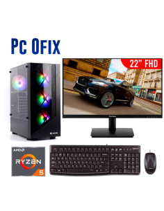 COMPUTADORA OFIX AMD RYZEN 5 5600GT OEM 16GB 512GB SSD...