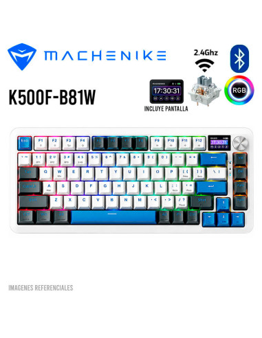 TECLADO GAMER MACHENIKE K500F B81W (K500F-B81W)...