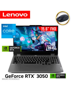LAPTOP GAMER LENOVO LOQ 15IAX9  I5-12450HX 8GB DDR5 512GB...