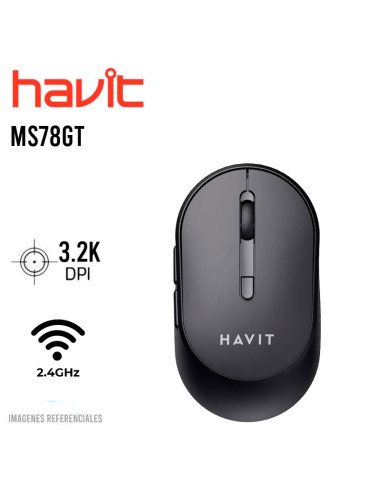 MOUSE HAVIT MS78GT (HVMS-MS78GT-BK) WIRELESS|...