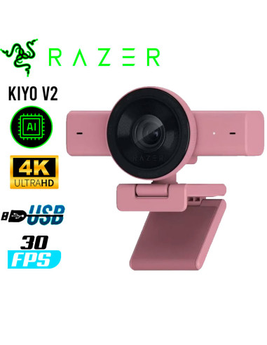 CAMARA WEB RAZER KIYO V2 QUARTZ EDITION...