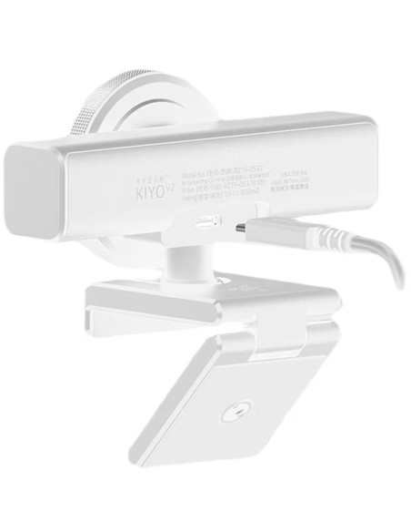 CAMARA WEB RAZER KIYO V2 WHITE EDITION (RZ19-05370200-R3U1) 4K| 30 FPS| 8.3MP- IA