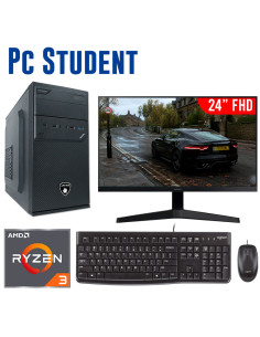 COMPUTADORA STUDENT RYZEN 3-3200G 16GB 512GB SSD + 22 FHD...