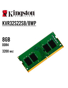 MEMORIA SODIMM KINGSTON 8GB/3200MHZ ( KVR32S22S8/8WP ) DDR4