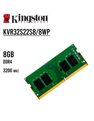 MEMORIA SODIMM KINGSTON 8GB/3200MHZ (...