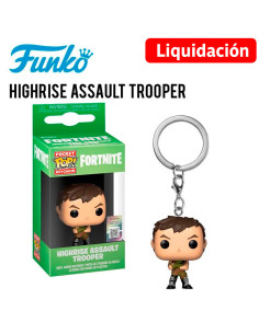 FUNKO KEYCHAIN: FORTNITE S1 - HIGHRISE ASSAULT TROOPER 36950