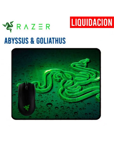 KIT RAZER ABYSSUS & GOLIATHUS | GAMING | PAD...
