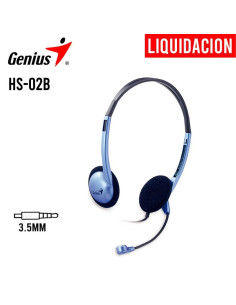 AUDIFONO GENIUS (HS-02B) INTERNET CHAT | BLUE