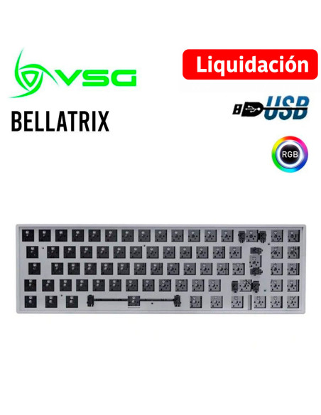BASE DE TECLADO VSG BELLATRIX WHITE ( VG-MKM325-WHT )
