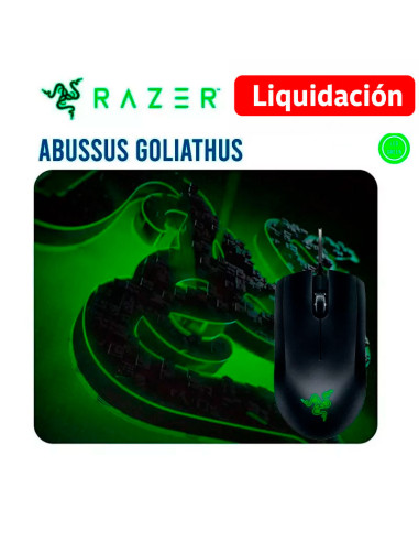 KIT MOUSE RAZER ABYSSUS LITE + PAD MOUSE...